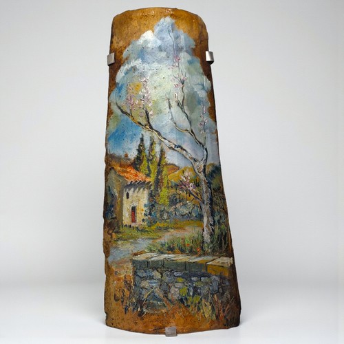 Paysage provençal signé sur