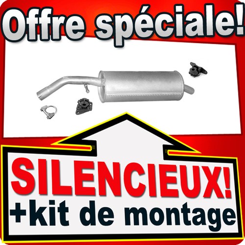 Silencieux arriere pour - silencieux,