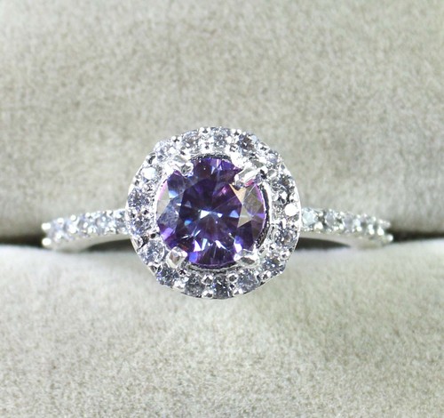 Bague certifiée diamant - certifiée, en