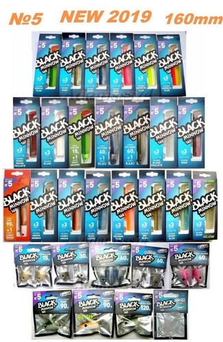 Fiiish black minnow - black,
