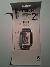 IKEA BYGEL 64 Chrome Handle