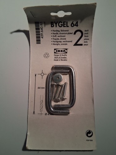 Ikea bygel chrome handle - bygel, 64