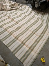 Toile pour store banne + Lambrequin coupe à vagues 4,48 m x 2,265 m