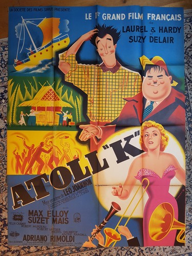 Affiche litho 1951 atoll - 1951,