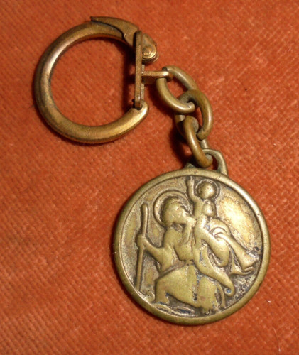 Porte clés christophe - porte-clés, st