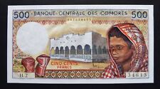Comores - Banque Centrale - 500 Francs - 1986 - Série B.2