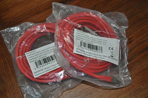 Lot câbles rj45 cat6 - de,