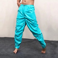 Hommes Métallique Simili Cuir