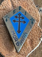 Insigne FFI MORBIHAN WWII    /EE97