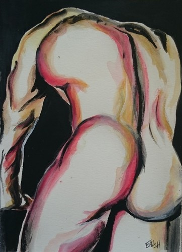 Fesses mâle peinture - mâle,,
