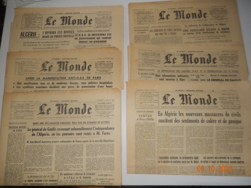 Lot journaux d époque - de, d'époque