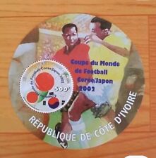 Côte d'Ivoire 500f Bloc-Feuillet Coupe  Corée Japon Football 2002 Neuf MNH BF