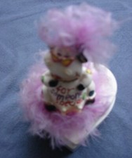 figurine de vache en porcelaine "BOITE A BIJOUX" for so meone special