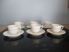  6 TASSES A CAFE ET SOUS