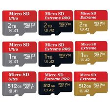 Carte Mémoire Micro SD SDXC Extreme Pro 128 256 512 Go 1To 2To Class 10 100MB/s