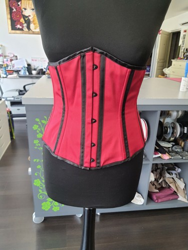 Serre taille rouge noir - et,