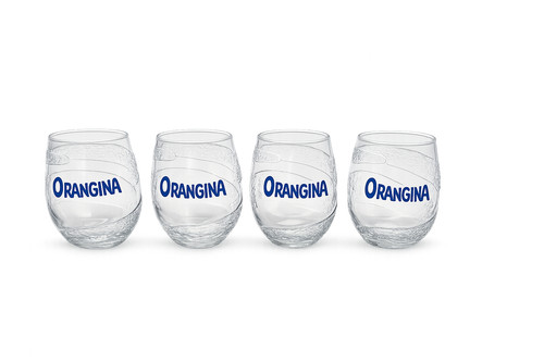 Lot 4 verres orangina - lot, de