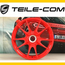 ORIG. Porsche 911 997.2 GT3RS jante fermeture centrale 9J 19 ET47 rouge ind