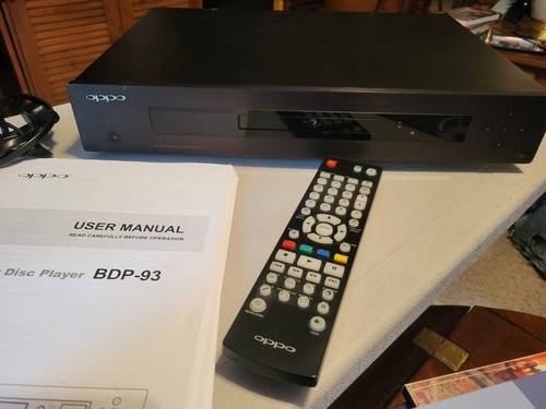 Oppo bdp blu - blu-ray, player