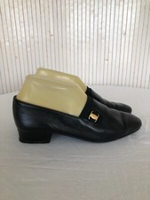 Chaussures vintage Tout Simplement en Cuir noir P.36 Souliers Confortables