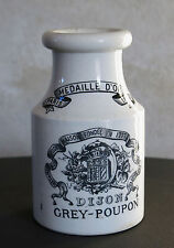 GREY POUPON, ancien pot à