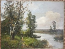 Tableau Peinture Huile Sur