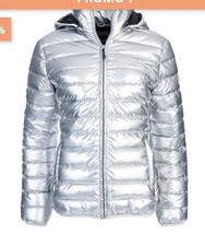 Doudoune Anorak Femme Canadian Peak Argent Taille XL Excellent État  