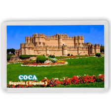 Magnets frigo castillo coca - frigo,