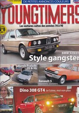 YOUNGTIMERS N°08 BMW 323i E21 / R5 / DINO 308 GT4 / CHRYSLER 2L / HONDA PRELUDE
