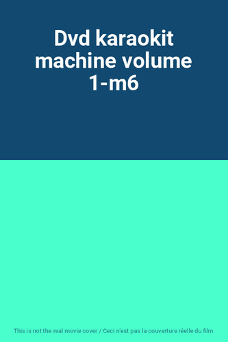 Dvd karaokit machine volume