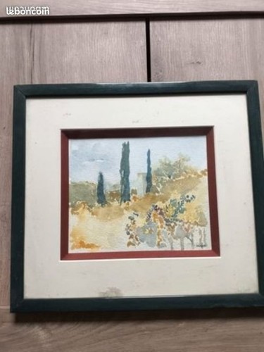 Aquarelle originale signée - ,