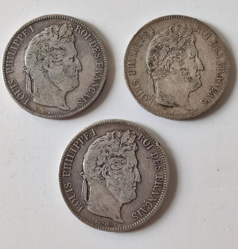Lot monnaies francs louis - francs,