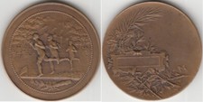 France Médaille Sportive en Bronze La Course à Pied XX Siècle