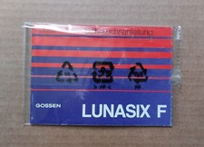 GOSSEN LUNASIX F (INSTRUCTIONS