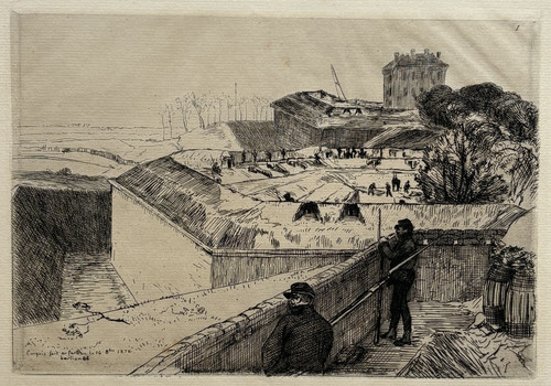 Bastion gravure eau forte - 84,