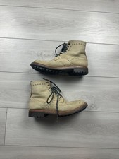 Chaussures Grenson daim beige