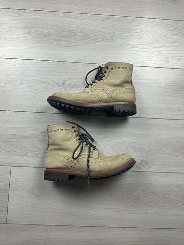 Chaussures grenson daim beige - chaussures,
