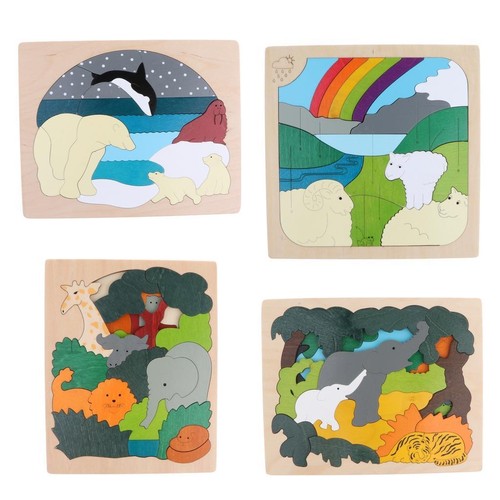 Puzzle bois plusieurs - bois,