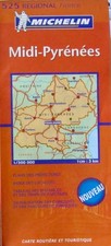 MIDI PYRENEES  CARTE MICHELIN