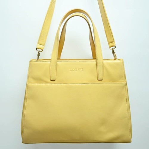 Loewe leather 2way - loewe, handbag
