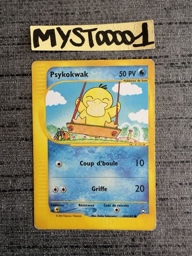 Carte pokémon psykokwak - pokémon,