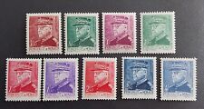 France Monaco 1941 1942 225 à 233 neuf luxe ** Prince Louis II