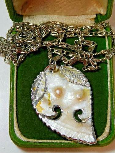 Vintage gros nacre coque - nacre,