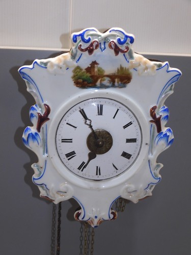 Ancienne pendule foret - -ancienne, noire