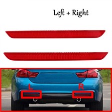 R??flecteur de pare choc arri??re pour BMW S??rie 4 Coup?? Cabriolet M Sport F32