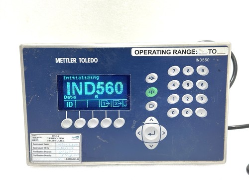 Mettler toledo ind560 balance - mettler,
