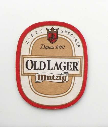 Sous bock bière old lager - bock,
