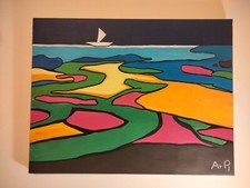 tableaux moderne en acrylique 