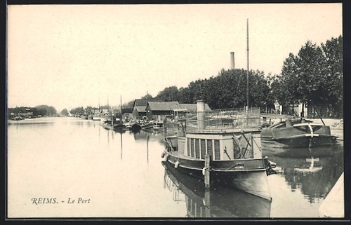 Cpa reims port - reims,, le
