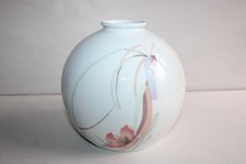 Grand vase boule en porcelaine